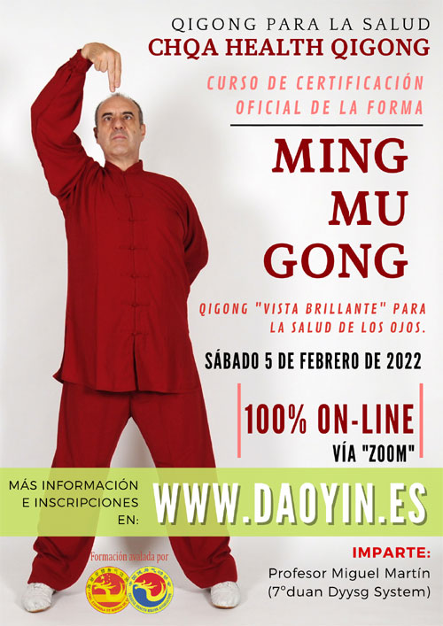 Qigong Ming Mu Gong curso de formación